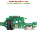 Hot 8 Lite X650 Charging Port Board Flex Strip New USB Charging Charge Port Board Dock Plug Socket Jack Connector Flex Cable For Infinix. 