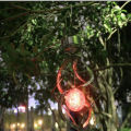 Solar wind chime light household solar gift light Villa courtyard lighting RGB chandelier. 