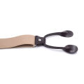 Vintage Suspenders Men Women Adult Leather Trimmed Button End Y Back Adjustable Elastic Trouser Braces Straps Belt Wedding Party. 