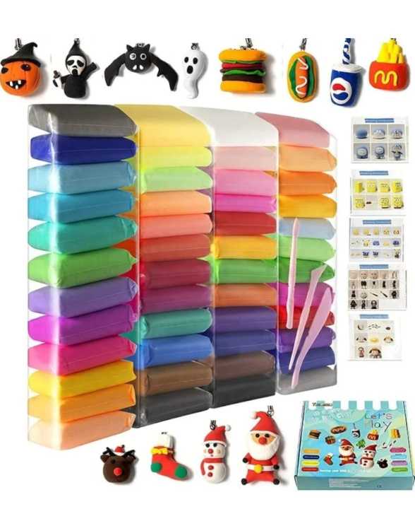 Different%20Color%20Fluffy%20Foam%20Clay%20(pack%20of%2012%5C24%5C36%20pcs)with%20Tools,%20Pack%20of%2012%20(1%20Piece%20Each%20Color)%20Super%20Light%20DIY%20Clay%20for%20Model%20air%20Dry%20Clay%20Fun%20Toy,%20Creative%20Art%20DIY%20Crafts%20-%20Image%207