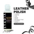 Leather Polish 150ml - Complete Care for Shoes, Jackets, Handbags, Car Seats, and Sofas - Shiner for All Leather Types and Colors - Scratch Remover - Revive All Leather. 