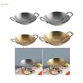 Korean Ramen Noodle Pot Household Hot Pot Seafood Pot for Home Kitchen S. 