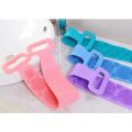 High Quality Back Cleaning Shower Strap, Silicone Back Scrubber Soft Bath Towel Bath Belt.. 