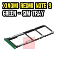 Xiaomi Redmi Note 9 SIM Tray Sim Jacket Sim Slot Sim Door For Xiaomi Redmi Note 9 - Green. 