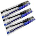 Dollar Gel Pen Blue & Black Art # GL-0.7 (6 Pcs). 