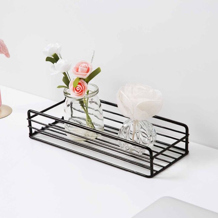 Imported Quality Japanesestyle wrought iron bathroom shelf wall