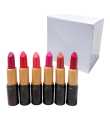 Pack Of 6 Matte Lipstick Pack - Multicolour. 