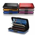 Aluminum Water Proof Resistant Card Protect Holder For Unisex Aluma wallet Mini slim card holder wallet for men. 