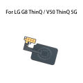 orig Home Power Button Fingerprint Sensor Flex Cable For LG G8 ThinQ / V50 ThinQ 5G. 
