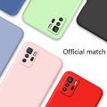 Biruiqu For Xiaomi Poco X3 GT Pocophone X3 GT Case Liquid Silicone Soft Gel Rubber Shockproof Cover. 