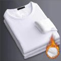 Jodimitty Keep Warm Thermal Underwear For Man Casual Solid Color Men's Winter Thermo Undershirt Thick Thermo Long Sleeve Top. 