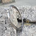 Silver Flat Thin Kara Bracelet For Men - Order Studio. 