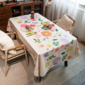 Custom tablecloth fabric cotton linen small fresh pastoral dining table coffee table cloth modern minimalist ins rectangular home. 