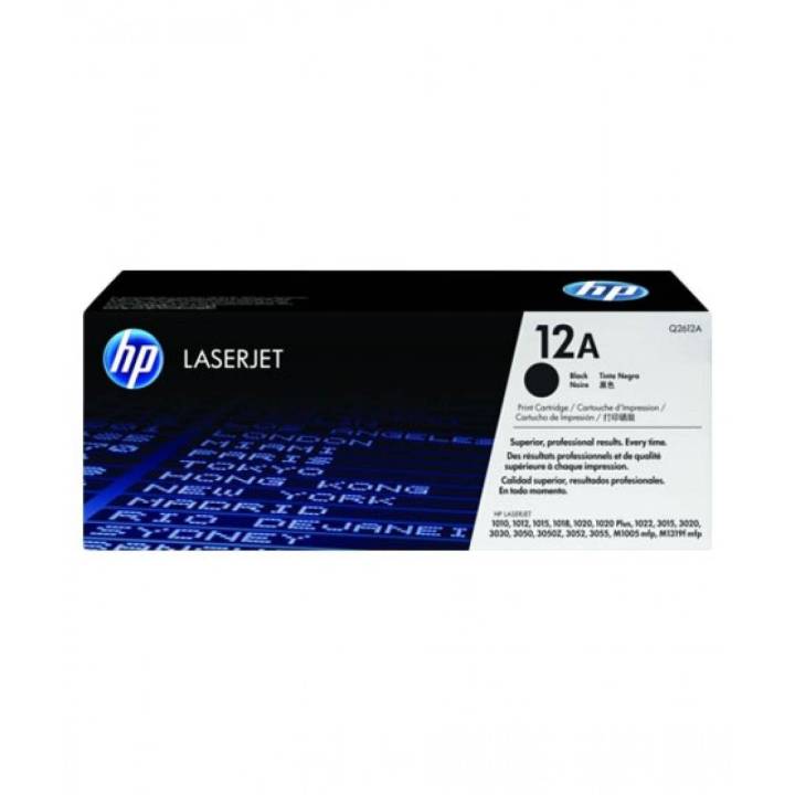 12A   - Toner - Cartridge - Black