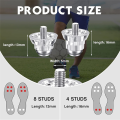 12 PCS Football Boots Studs Sport Equipment Shoes Stud Replace Component Football Cleats. 