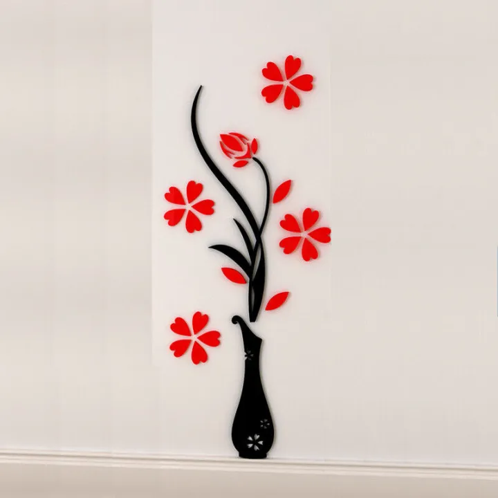 3D%20Wooden%20Vase%20Flower%20Wall%20Murals%20DIY%20Flower%20for%20Living%20Room%20Bedroom%20Decoration%20%7C%20Sparrow%20Set%20-%20Image%203