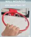 Kids Boys Girls Mini BasketBall Hoop With Door Hanging Digital Counter Indoor Game. 