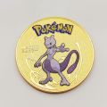 Pokemon Coine Anime Commemorative Gold Coin Metal Pokémon Coins Pikachu Vmax Charizard Mewtwo Golden Round Iron Hard Cards Toys. 