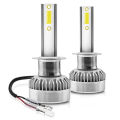 1Pair TXVSO8 H7 COB LED Headlight Bulbs 110W 20000LM High Low Beam White Lights Tetuo. 