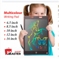 Writting Pad For kids 8.5 Inch Multicolor Display LCD Drawing Writing Tablet for Kids & Adults with Pen  Eraseable Colorful E-writer Digita Memo Pad. 