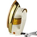 Iron   *Original Dry 1000 Watts Made In Japan Heavy Duty Deluxe Automatic dry Iron White Gold Plated High Quality Home Appliances. 