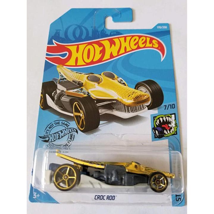 Hot Wheels 2019 Street Beasts Croc Rod (Crocodile Car) 170/250