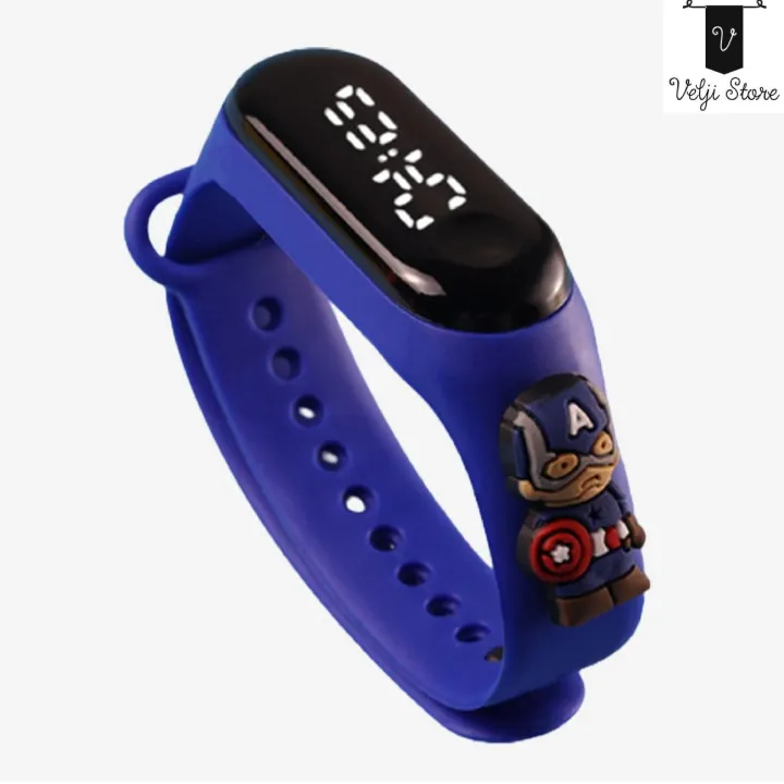 Cartoon%20Electronic%20LED%20Digital%20Watch%20Pink%20Heart,%20White%20Hello%20Kitty,%20Red%20Spider%20Man,%20Yellow%20Pikachu,%20Black%20Mikey,%20Royal%20Blue%20Captain,%20Light%20Green%20-%20Image%203