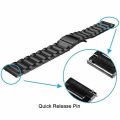 Samsung Gear S3 Steel Chain Band - Black. 