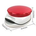 Hand-Held Burger Presser Vegetable Cutter Kitchen Gadget For Home Kitchen Hamburger Self-Maker. 