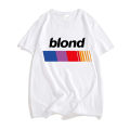 Frank O-ocean Blond R&B Music T Shirts MEN Hip Hop Tshirts 100% Cotton High Quality T-shirts Four Seasons Casual Originality Top. 