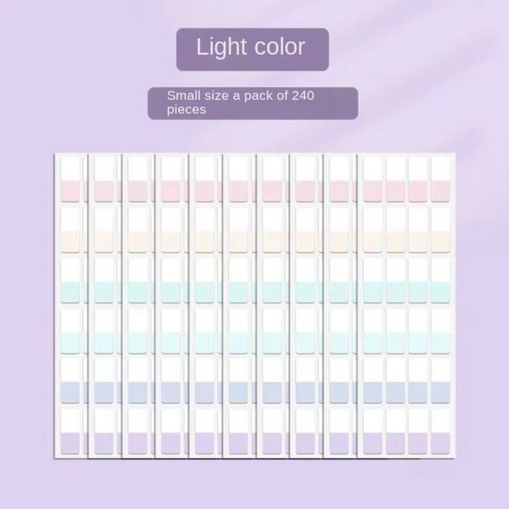 thumbnail image 2 of EAJORN Index Tabs Sticky Notes Tabs Multi-Colored Writable Index Labels Letter Stickers Book Marker For Planner Calendar Folder, 14x19cm/5.51x7.48in 2 of 12
