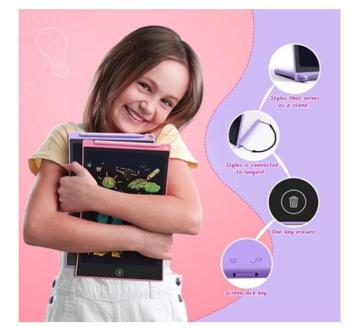Colorful%2016-Inch%20LCD%20Drawing%20Tablet%20for%20Kids%20-%20Creative%20Doodle%20Board%20with%20Stylus,%20Perfect%20for%20Drawing,%20Sketching%20&%20Learning%20-%20Ideal%20for%20Ages%203-8,%20Unisex%20-%20Image%203