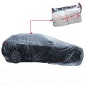 【ETOP】Car Clothing Disposable Car Clothing PE Film Material Car Cover Transparent Thickened Dustproof Rain Proof Dust Proof. 