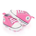 Baby Boys Girls Non-Slip Prewalker Kids Infant Toddler Canvas Shoes. 