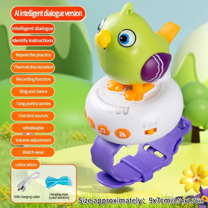 Milaget%20Electronic%20Pet%20Bird%20Watch%20Toy%20Interactive%20for%20Children%20Boys%20Girls%20Party%20Gift%20Green%20-%20Image%206