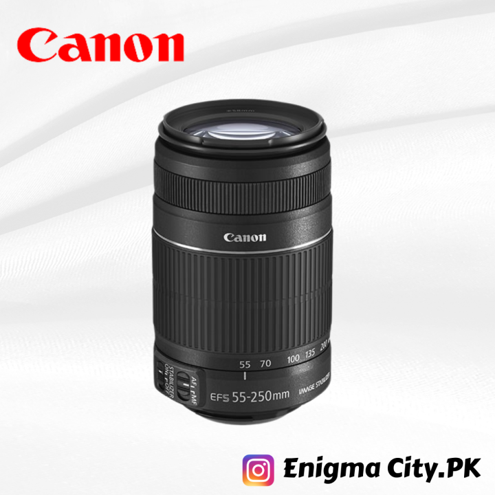 Canon EF-S 55-250mm f/4.0-5.6 IS II Lens For Dslr