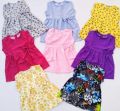 Pack of 1 Summer Random Cotton Printed Frocks for Baby Girl  |  Summer Beautiful Cotton Printed frock for cute baby girl Frock Frok. 