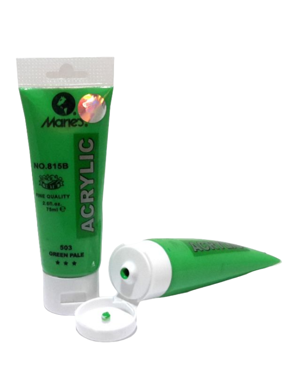 Marie's 75ml Acrylic Colors Paint Tubes-503 Green Pale