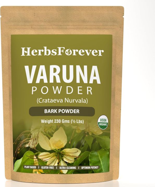 Organic Varuna Crataeva Nurvala Powder  Non-GMO, Vegan Extract for Bladder and Kidney Function Support 114 g
