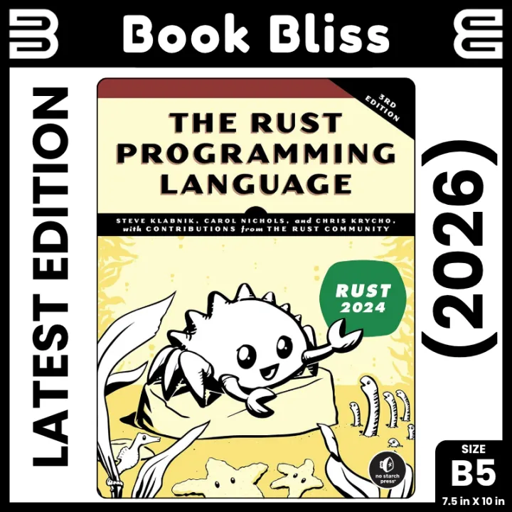 The Rust Programming Language, 3rd Edition | 2026 Edition | Latest ...