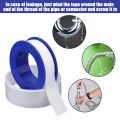 10PCS PTFE Tape, Suitable For Plumber, Shower Head Plumber Tape, Pipe Seal, Thread Seal, White. 