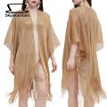 Skymountain Bikini Cover Up Open Front Summer Thin Bikini Cover Up Shawl. 