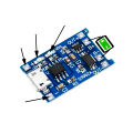 TP 4056 Charging Module | 1A 18650 Lithium battery Charger Module Micro USB | TP-4056 Type C IC Module With Battery Protection BMS - 3.7V. 