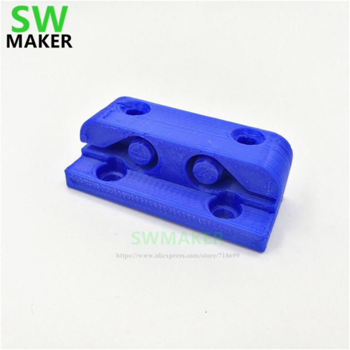 1pcs Anet A6 A8  Plastic printed parts Y axis belt holder PLA timing belt tension set with screws