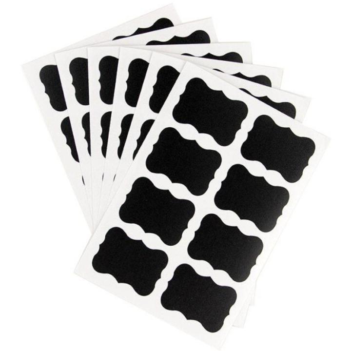 Well Made Blackboard Sticker Craft Kitchen Candy Jar Labels 48pcs/set
