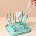 Feeder Stand  Baby Feeding Bottle Stand Organizer  Feeder Drying Rack  Baby Bottle Drying Rack Holder  Feeder Stand for Baby Bottles, Nipples & Feeding Accessories  Large Capacity Fast Drying Rack BPA Free Kitchen Counter Organizer. 