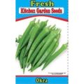 50 Desi seeds of okra Lady Finger-Kitchen Garden-Vegetable Seeds. 