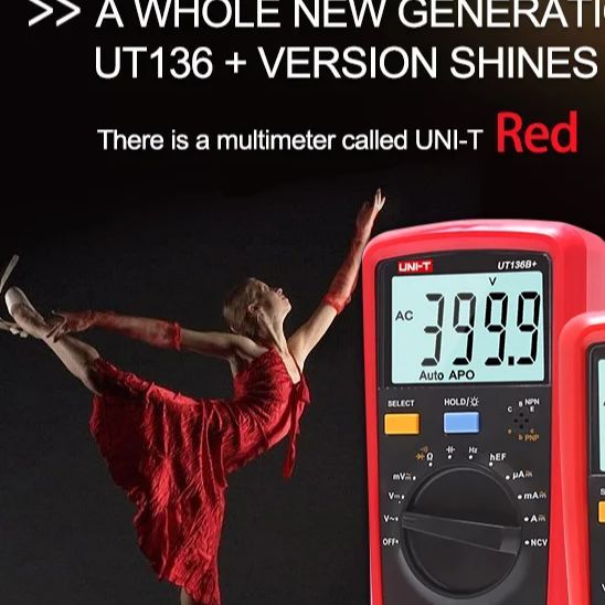 UNI-T UT136C+ Digital Multimeter 1000V 10A Auto Power Off AC DC Voltage ...