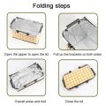 Picnic Bag, Insulated Folding Picnic Basket, Cooler and Warmer, Leak-Proof Two Handles and Easy to Carry for Outdoor Picnic Market Shopping Barbecues Parties Camping Beach Travel. 