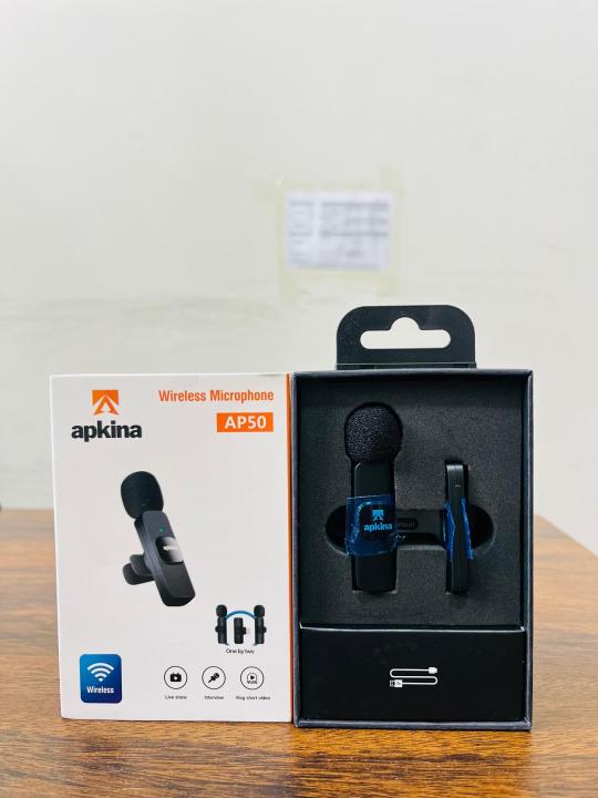Apkina%20AP50%20Wireless%20Microphone%20for%20clear%20audio%20transmission.%20Single%20Wireless%20Mic%20For%20Vloggers,%20Content%20Creators,%20Tiktokers,%20Youtubers,%20Podcast.%20-%20Image%203